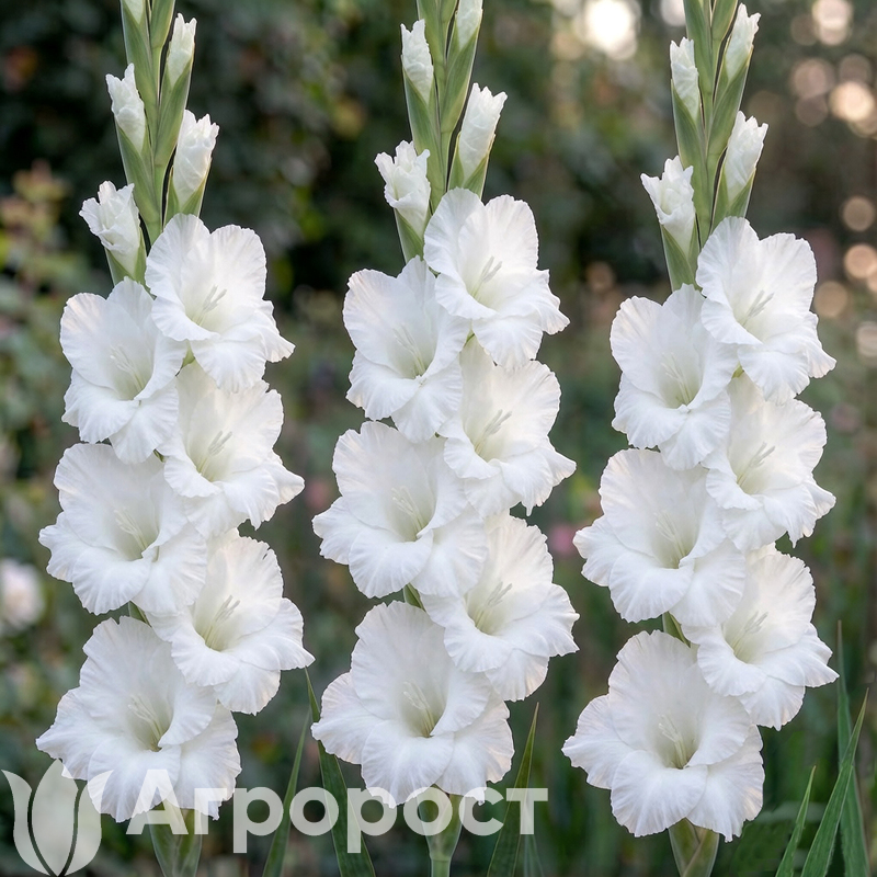 Гладиолус White Prosperity
